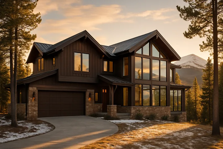 Illustrative Highlands off-mountain SFR near Breckenridge