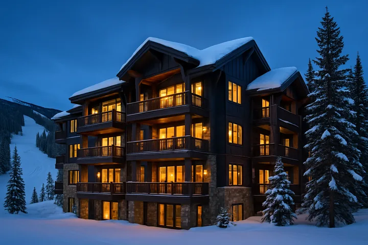 Illustrative Peak 8 ski-in/ski-out condominium in Breckenridge